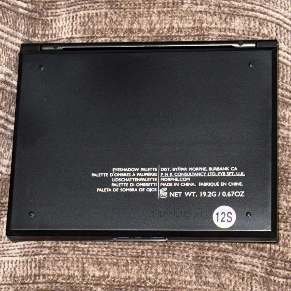 MORPHE- 12S Soul Of Summer 12-Shade Eye Shadow Palette NIB